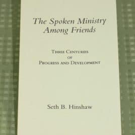 The Spoken Ministry Among Friends